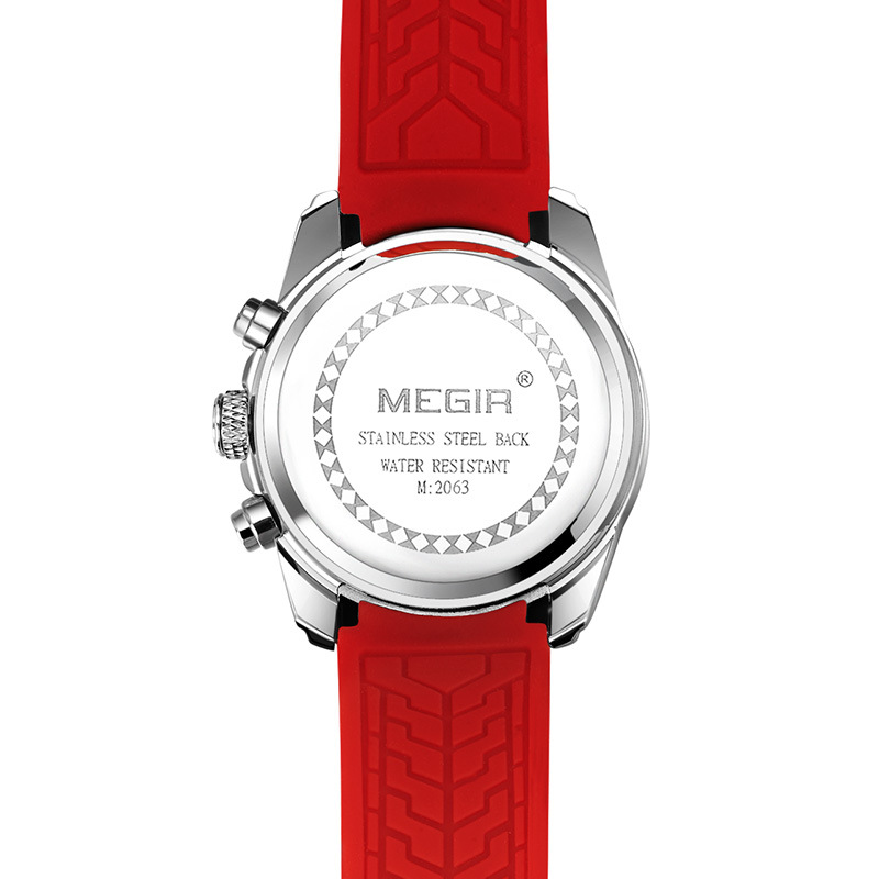 Megger MEGIR multifunctional timing calendar sports men's watch 2063_voghion.com