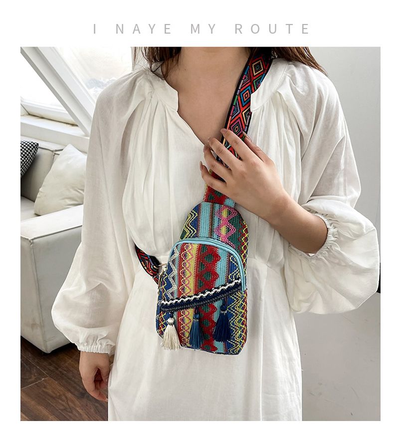 2024 New Trendy and Fashionable Single Shoulder Crossbody Popular on The Internet, Simple Ethnic Style Small Texture_voghion.com