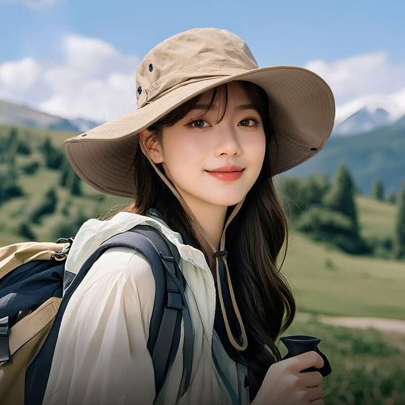 Full Of Western Charm! Women's Summer Outdoor Hiking Camping Fishing, Lightweight Breathable Mountaineering Hat_voghion.com