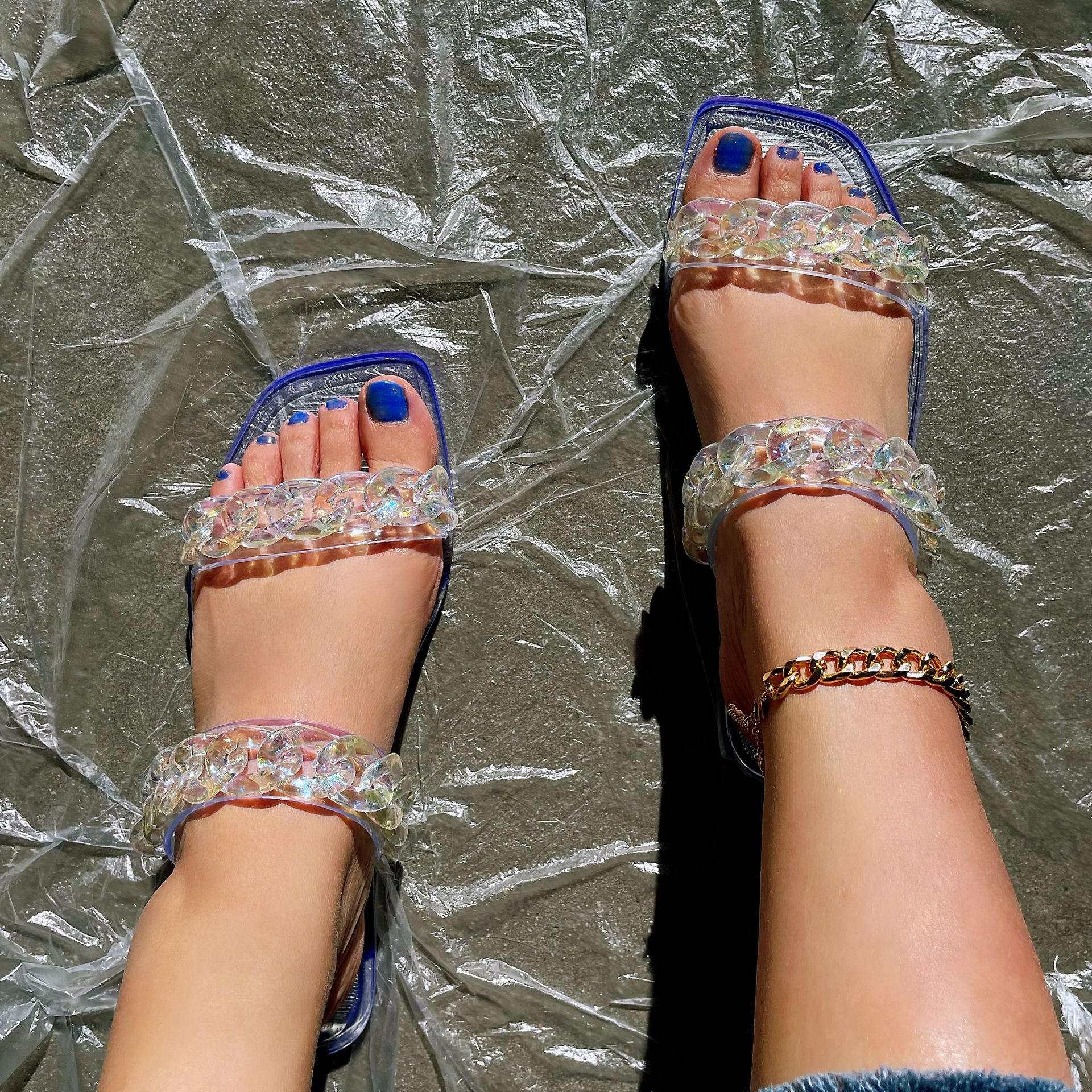 Nuova moda estiva da donna in grandi pantofole piatte_voghion.com