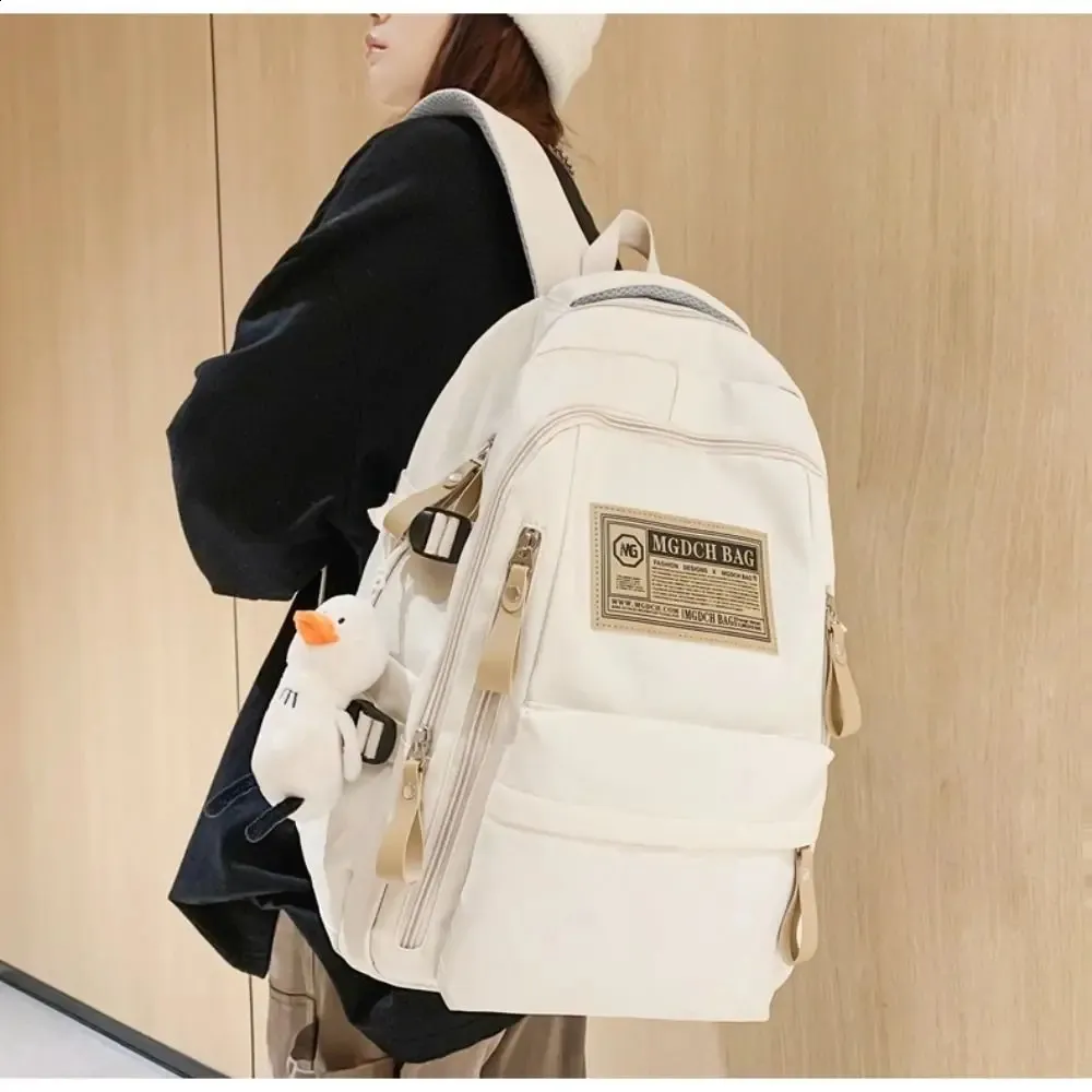 Damen Rucksack Aus Nylon Für Freizeit Uni Schule Und Reisen_voghion.com