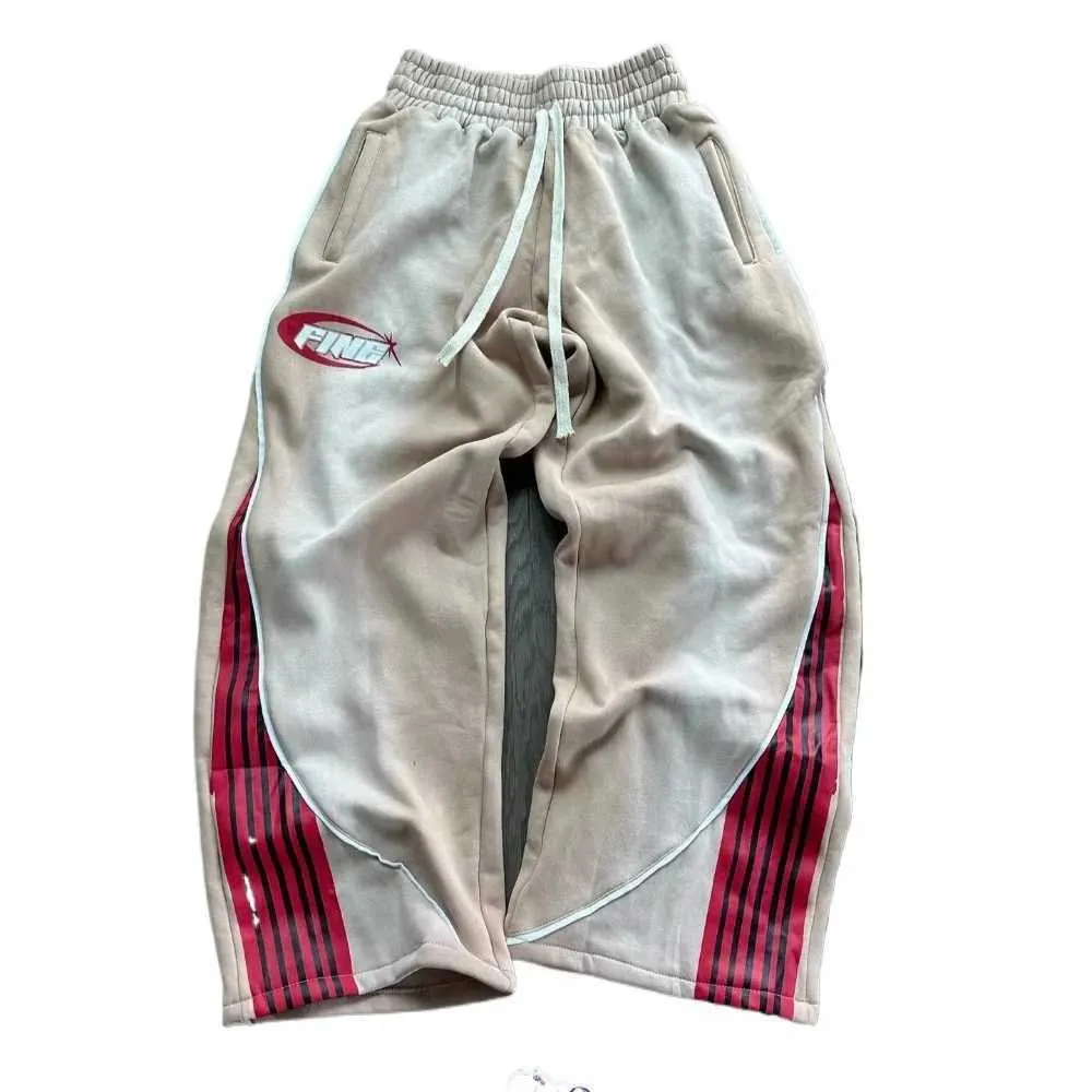 Y2k Fashion Stripes Pants New Vintage Haruku Hip Hop Men Women Jogger Drawstring Sweatpants Oversize Cargo Trousers_voghion.com