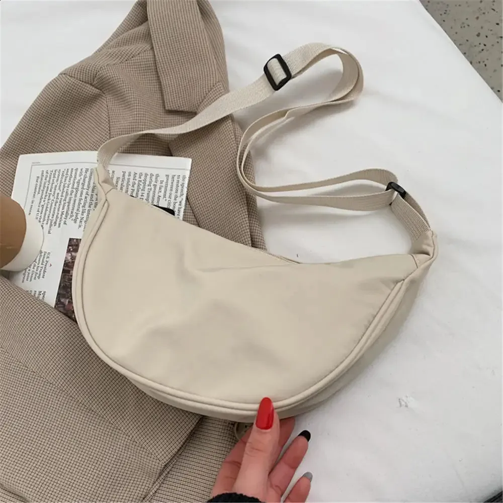 ISKYBOB Shoulder Solid Haruku Multifunction Handbags Large Capacity Crossbody Bags for Women Teens Purse 240802_voghion.com