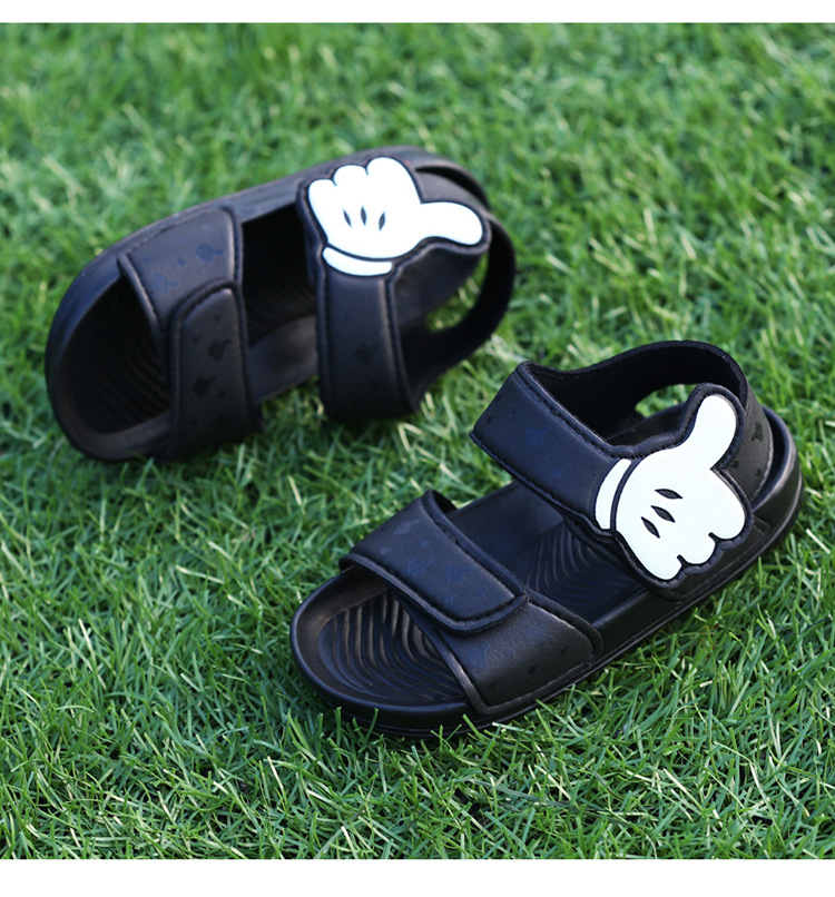 Estate nuovi ragazzi e ragazze sandali open toe moda per bambini suola morbida sport scarpe da spiaggia per bambini_voghion.com