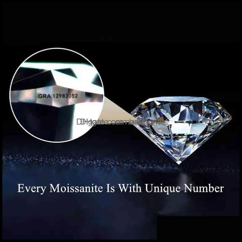 Loose Diamonds Nakit Promocija Moissanite Stone Tovarniška Cena D Barva Vvs1 3Ex Bela Round Cut Lab Grown Diamond Gra_voghion.com