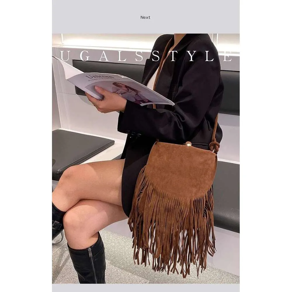 Herbst Winter Veet Eimer Mode Quaste Große Kapazität Damen Handtasche Dame Geldbörse Schulter Messenger Casual Bag_voghion.com
