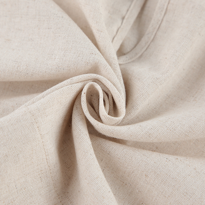 Women's Clothing Fashion cotton and linen suits style shoulder pad sleeveless tops and trousers two-piece suits_voghion.com