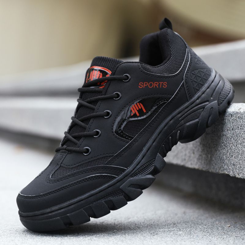 Spring And Autumn New Sports Outdoor Mountaineering Versatile Trendy Work Shoes Men's_desvips.com