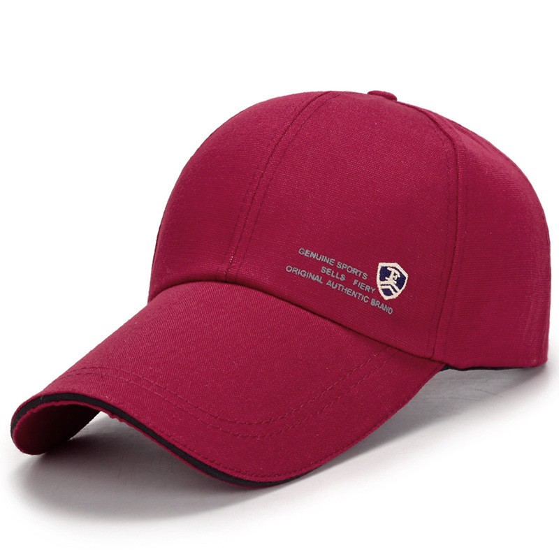 Sommer-Baseballkappe mit verlängerter Krempe und Sonnenblende für Herren und Damen im Freien, Entenschnabelkappe, Sonnenschutz, Segeltuchhut, Angelsonnenhut_voghion.com