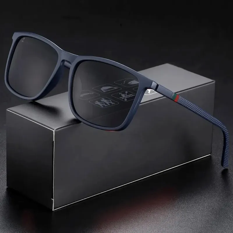 Sports Sunglasses For Men Polarized Square Comfortable Eyewear_voghion.com