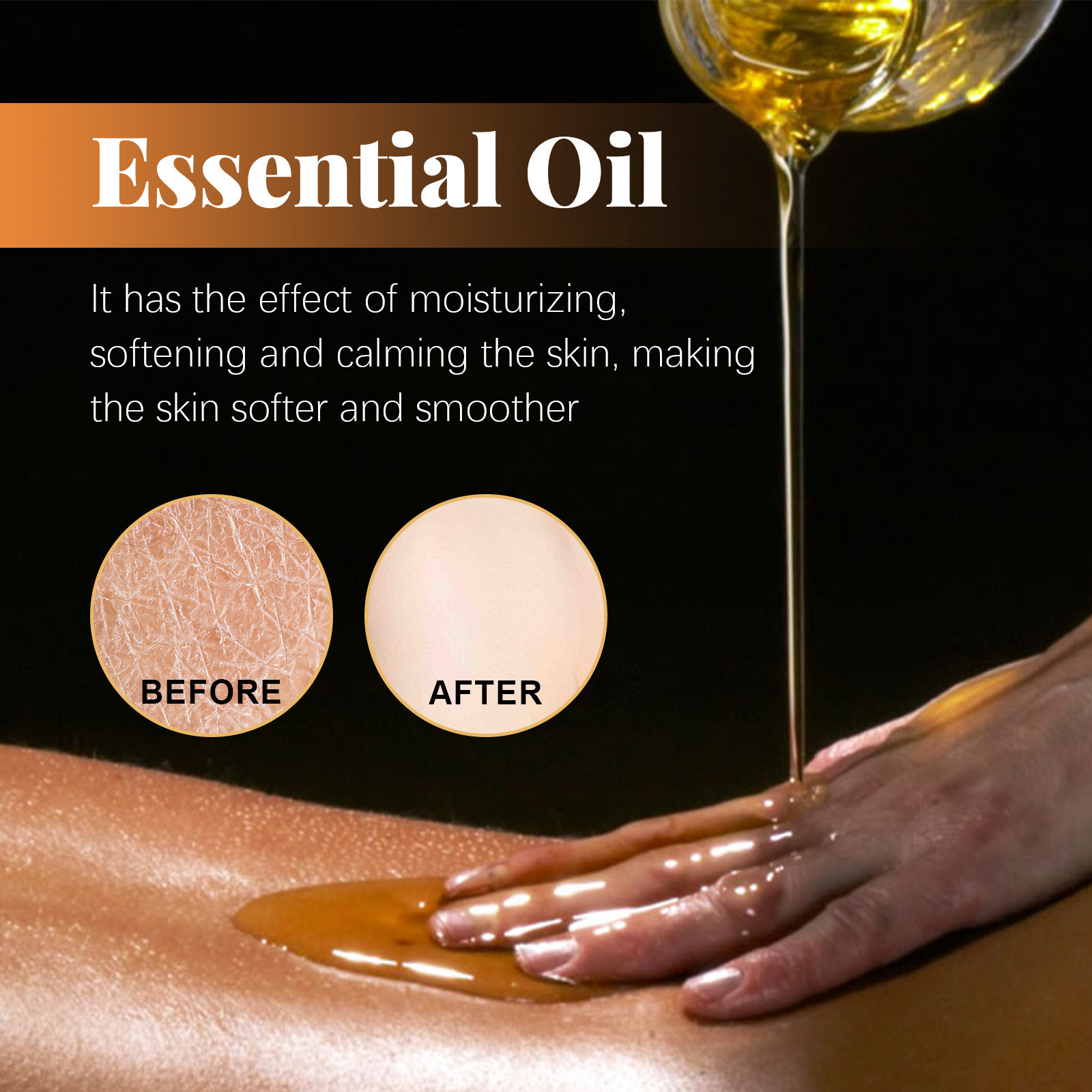 OceanAura magusa apelsini eeterlik õli pinguldab, niisutab, muudab nahka säravaks, masseerib, hooldab ja niisutab nahka_voghion.com