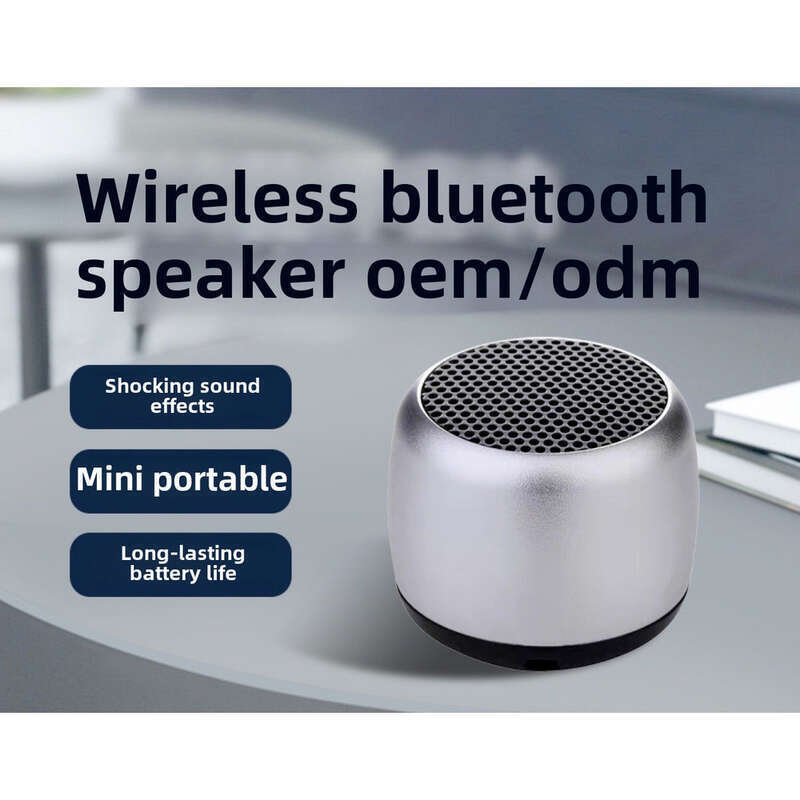 M1 Kabelloser Mini-Bluetooth-Lautsprecher, Metallstahlkanone, tragbares kleines Audiosystem für den Außenbereich_voghion.com