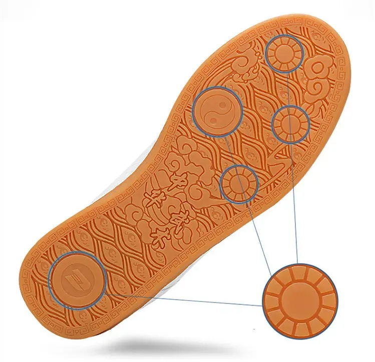 Chaussures d'arts martiaux unisexes pour adultes, exercices traditionnels chinois, Tai Chi, Kung Fu, performance en équipe, match, hommes et femmes_voghion.com
