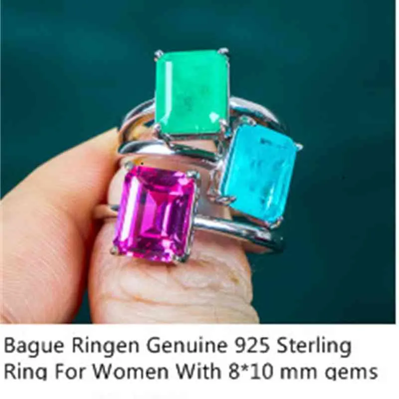 Bague Ringe Eleganter wassertropfenförmiger Aufhänger Amethist Halskette für Frauen Temperament Edelstee Zierschmuck_voghion.com