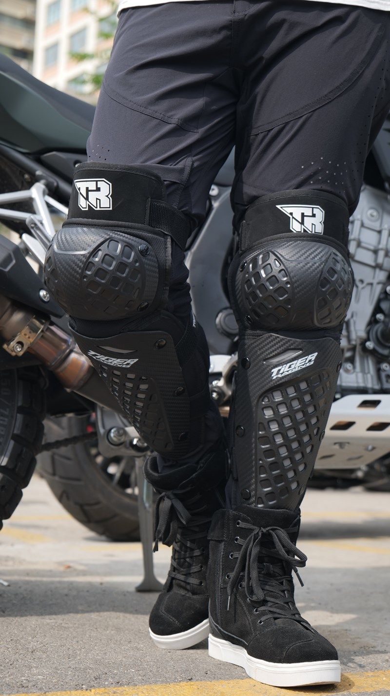 Zaštita za koljena i laktove motociklista, četverodijelna zaštitna oprema za terenske utrke motocikala_voghion.com