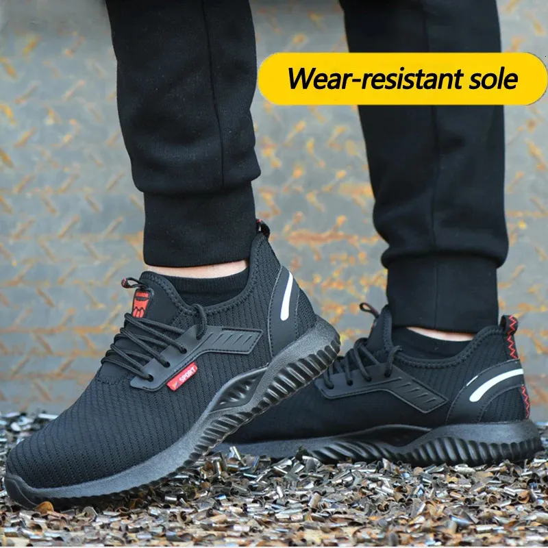 Chaussures de sécurité robustes embout acier camouflage militaire_voghion.com