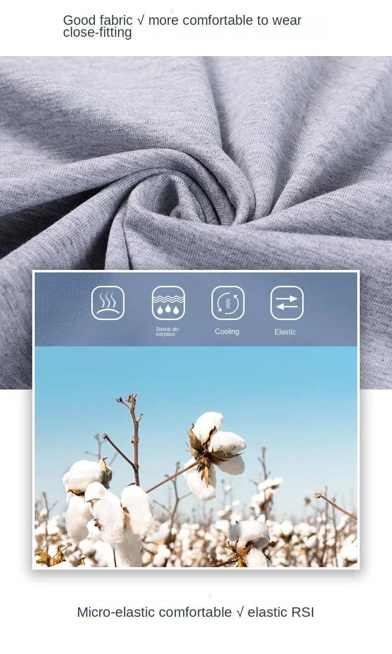 Topkwaliteit 95% katoen Designer Nieuw modemerk T-shirt Heren T-shirt Effen Trendy Lange mouwen Tops Casual Heren_voghion.com