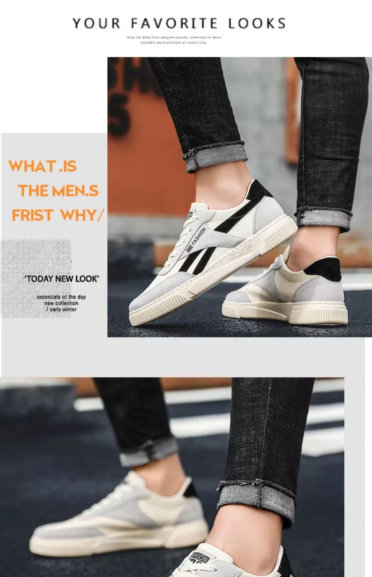 Men's Canvas Sneakers Versatile Trendy Walking Shoes For Students_voghion.com