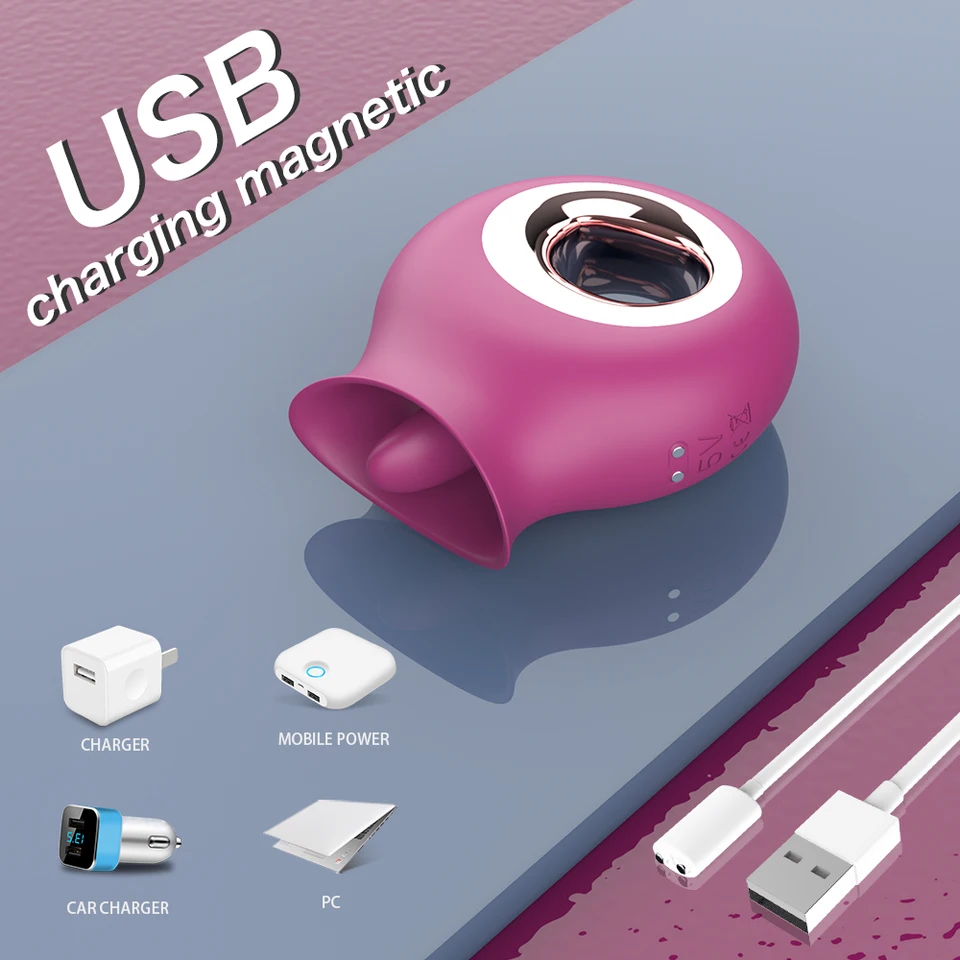 Zungen-vibrator Für G-punkt Und Klitoris Für Damen_voghion.com
