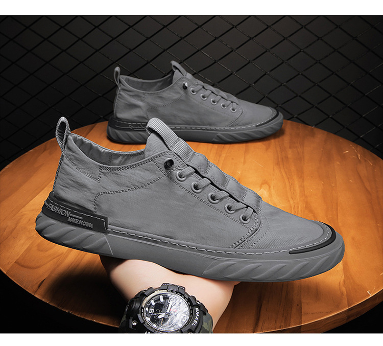 Alte Peking-Stoffschuhe für Herren, Slip-On, trendige Sommer-Eisseide, atmungsaktives dünnes Canvas, 2025 neues Modell_voghion.com