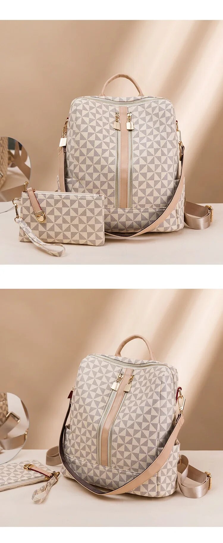 Backpack women's backpacks book Leisure travel bag truss Ecole Gar ç on homework done for children_voghion.com