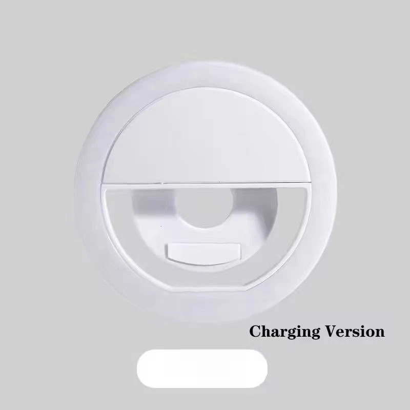 Portable Selfie LED Light Ring Fill Camera Flash For Mobile Phone Universal IPad_voghion.com
