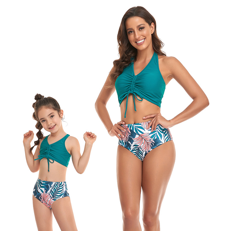 Mother&Kids Bikini Family split Swimsuit Swimsuit_voghion.com