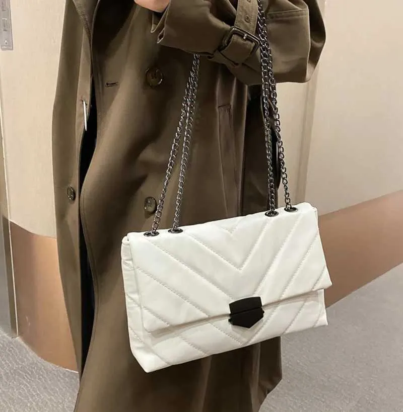Geantă de umăr pentru femei, din piele PU, cu axilă, tip Messenger, tip sac de mână cu clapă mică, tip crossbody, tip pungă de cumpărături pentru femei C241103_voghion.com