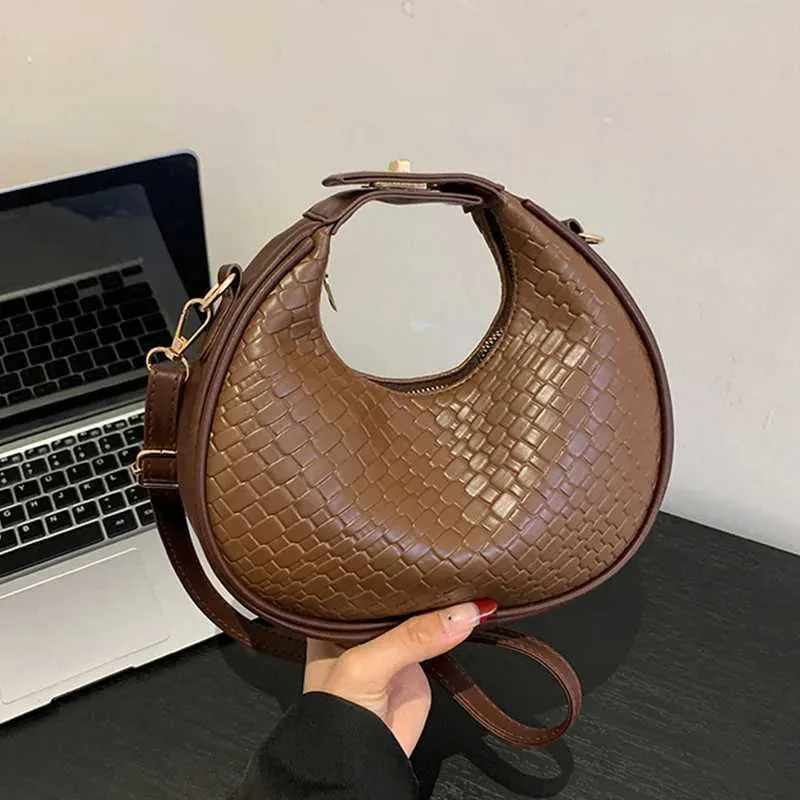 Elegante borsa a tracolla da donna in pelle pu borsa a spalla_voghion.com