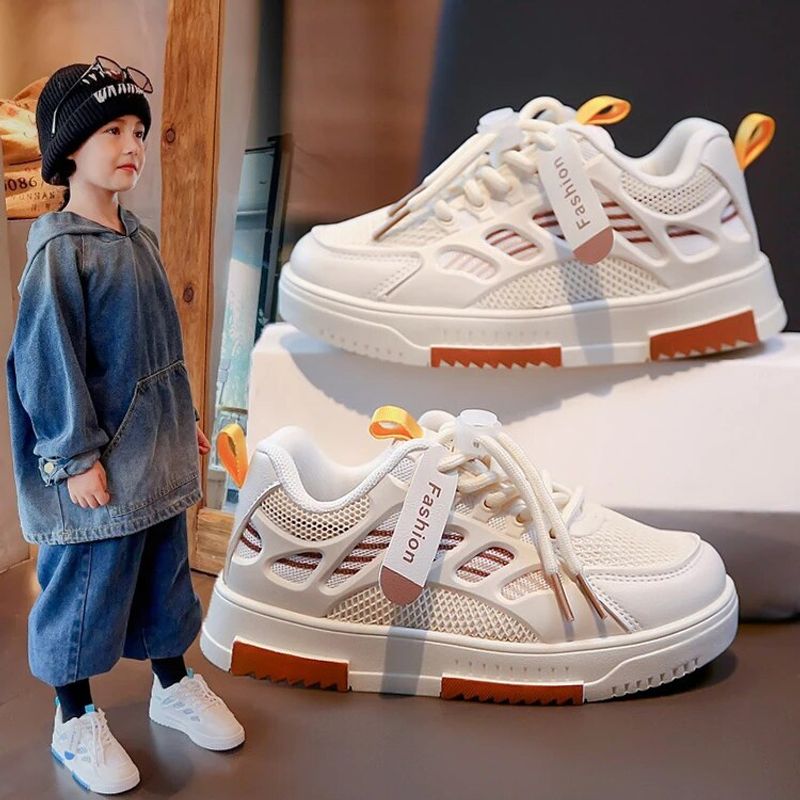 Jongens Sneakers Meisjes Ademend Sport voor Kinderen Kinderen Herfst antislip Casual Student Outdoor Schoeisel Mand Schoenen_voghion.com