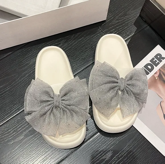 Sandálias francesas femininas de sola grossa, antiderrapantes, com sola macia, para áreas externas e para casa, chinelos baixos, tamanho_voghion.com