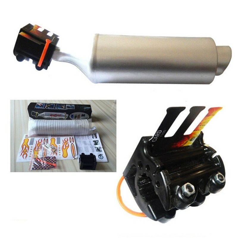 Bicycle Sound Turbo Pipe Exhaust System Spoke Modification_voghion.com