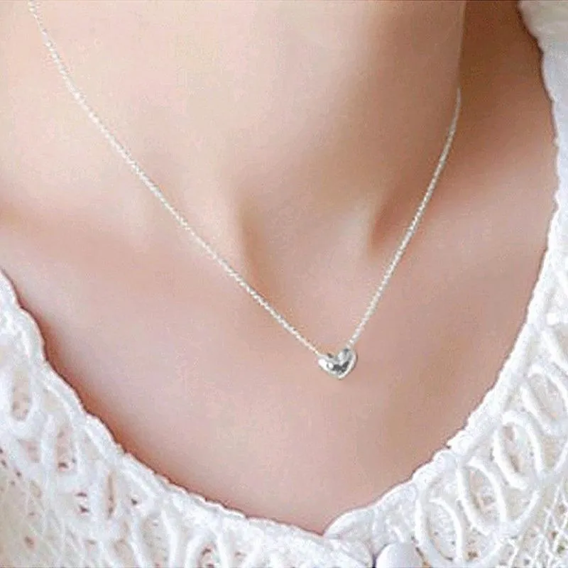 Chaînes Sexy Été Mode Amour Collier Femme Chaîne En Os Plaqué Or Coeur Cou Bijoux De Corps Bracelet De Cheville Ornement_voghion.com