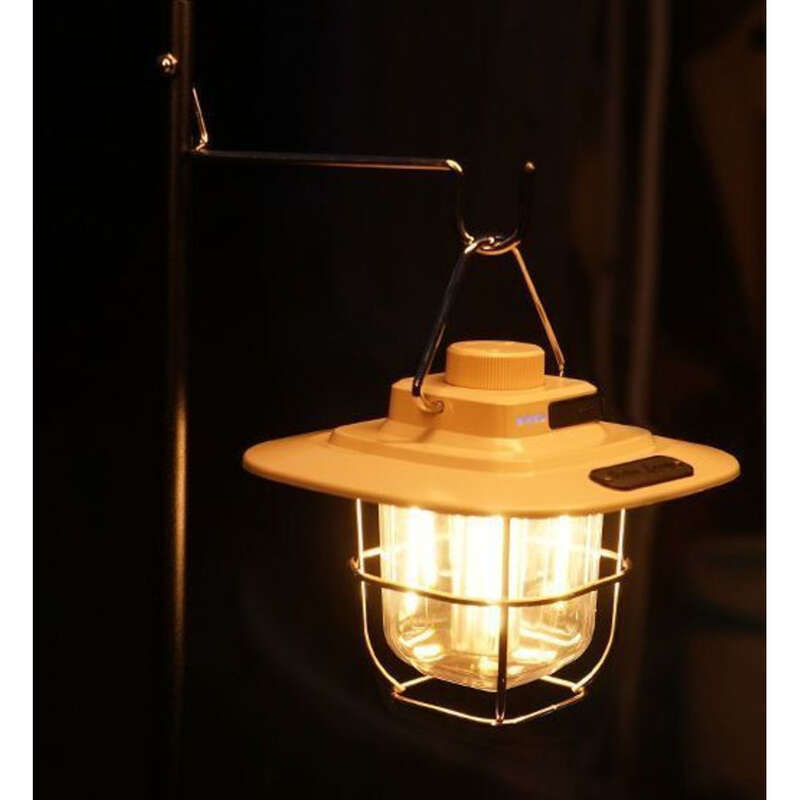 New Outdoor Multi Functional Rechargeable Camping Portable Warm Atmosphere Light Nostalgic Horselight_voghion.com