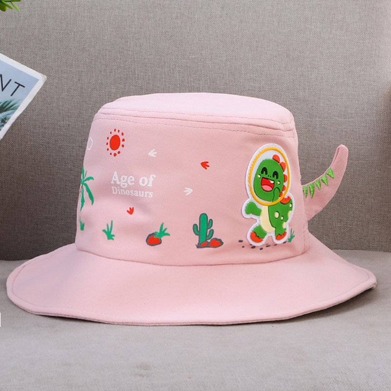 Cappello da pescatore per bambini cartone animato carino cappello da bacino sottile protezione solare parasole cappello da sole esterno per bambini estate ragazzi e ragazze_voghion.com