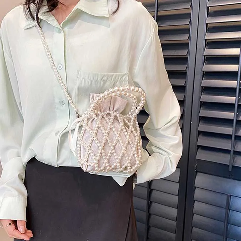 Sacs à bandoulière tissés en perles pour femmes, petit portefeuille, sac à main décontracté, porte-monnaie pour femmes, C241211_voghion.com