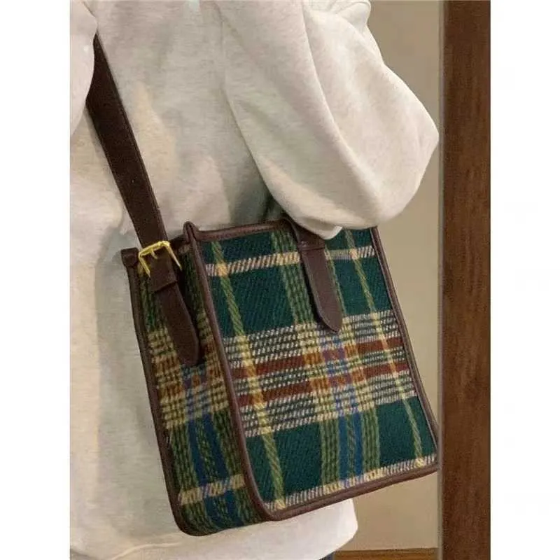 Retro karo kvadratna ženska torba čez ramo, modna sladka ženska torba čez ramo, priložnostna vintage ženska torbica_voghion.com