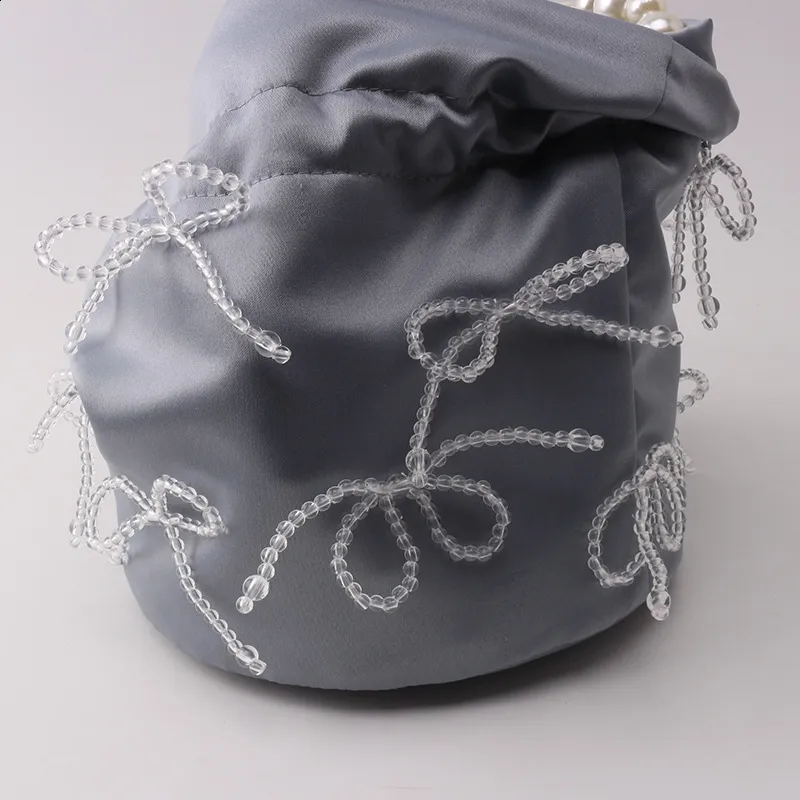 Borse alla moda Dias tote Donna Cristalli Rhie Pochette da sera Borsa da sposa Borsa da festa in raso di seta 240826_voghion.com