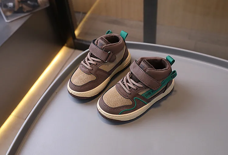 Baskets de basket-ball pour enfants, chaussures de course pour filles et garçons, légères, Happysteps, antidérapantes, pour tout-petits, tailles_voghion.com