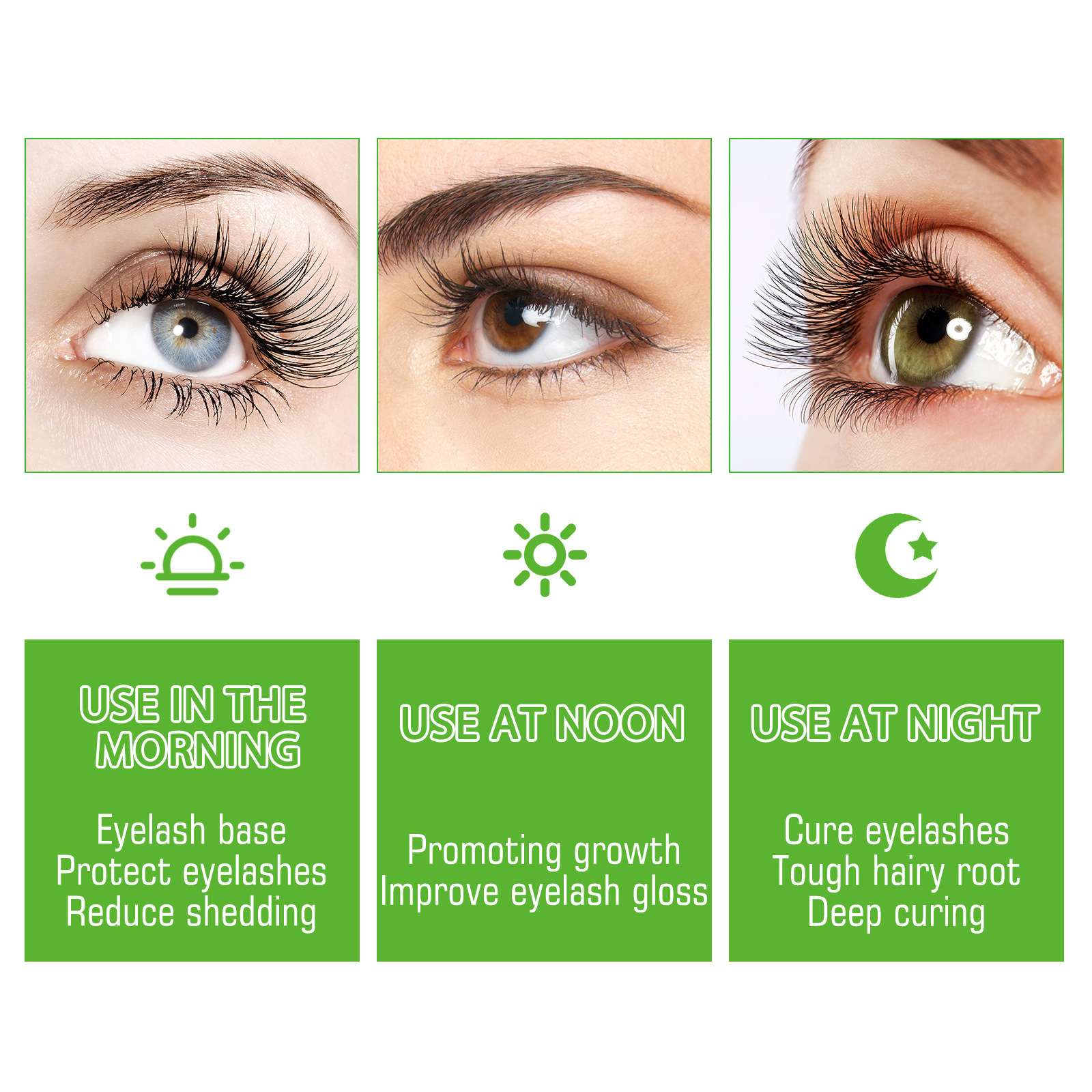 West&Month Castor Mascara Liquid Natural Slim Black Thick Moisturizing Curling and Traceless Essential Oil_voghion.com