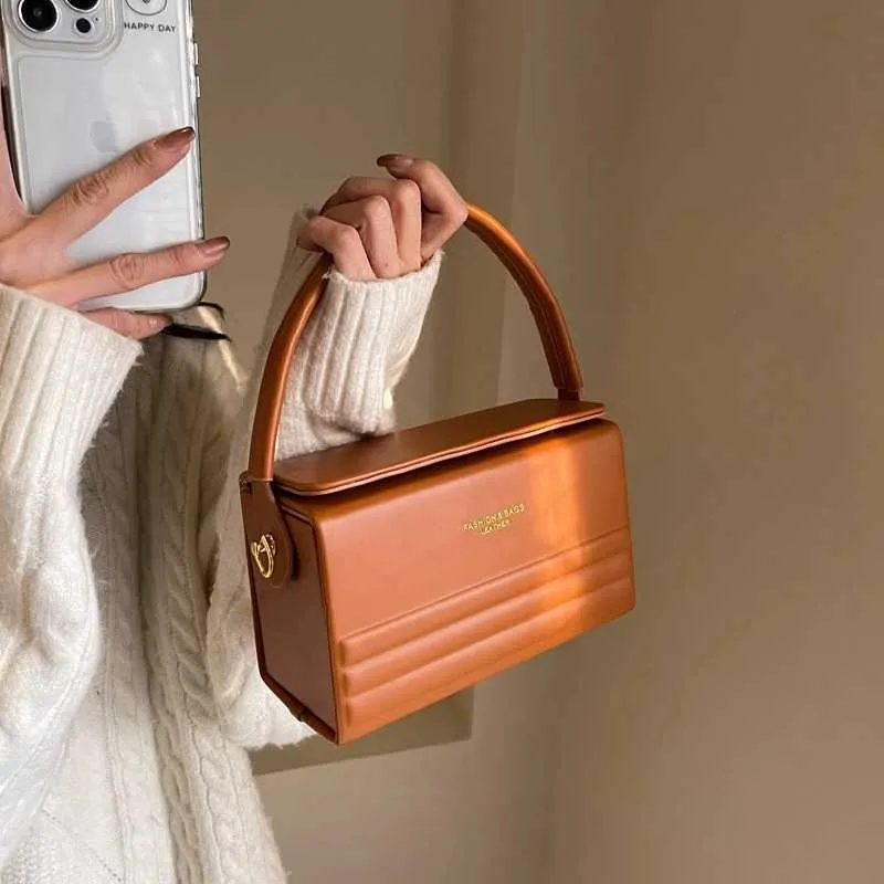 Designer Leder Umhängetasche Für Damen Elegante Schultertasche_voghion.com