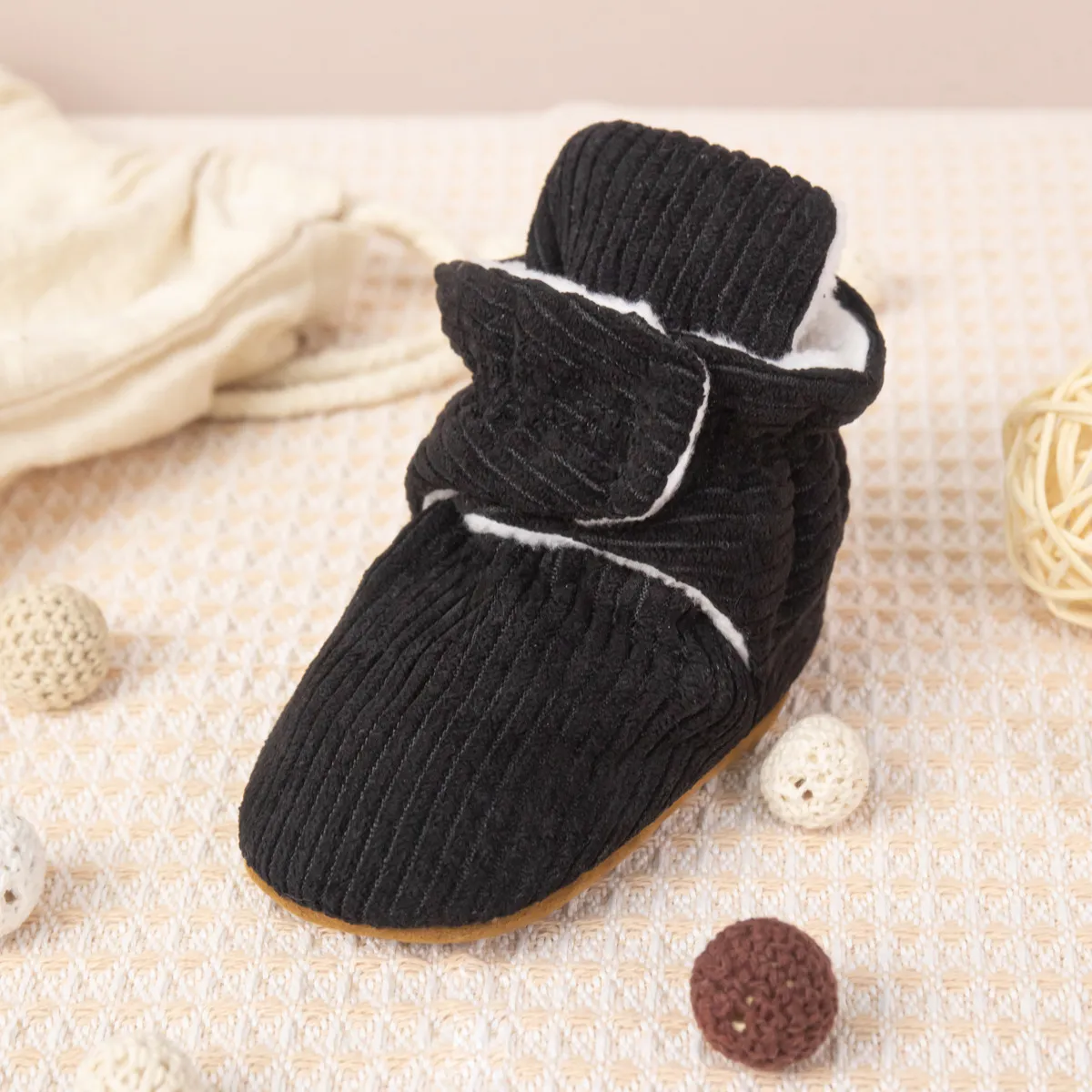 Baby Boots Winter Warm Non-slip First Steps Shoes For Toddlers_voghion.com