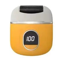 Râpe électrique pour pieds avec têtes de rechange douces_voghion.com