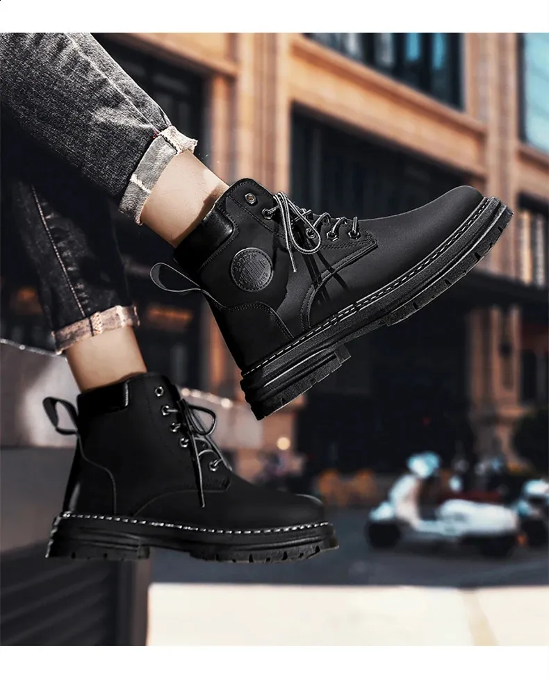 Tênis cano alto Martin Boots masculino 240731_voghion.com