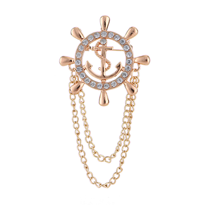 Broche con cadena para traje estilo británico retro_voghion.com