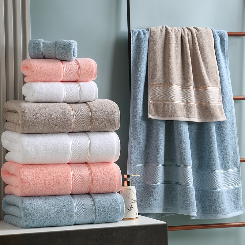 Hotel Beauty Salon Bath Square Towel, Pure White, Thickened Absorbent Cotton, 32pcs Gift Towels_voghion.com