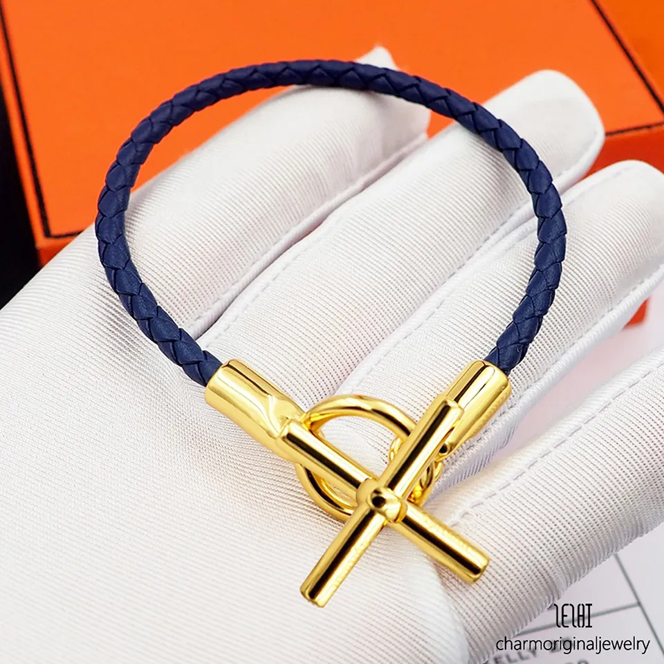 Designer H-Buchstabe Goldarmband Schmuck Hochzeit Frauen Armband geeignet für Männer Modeschmuck_voghion.com
