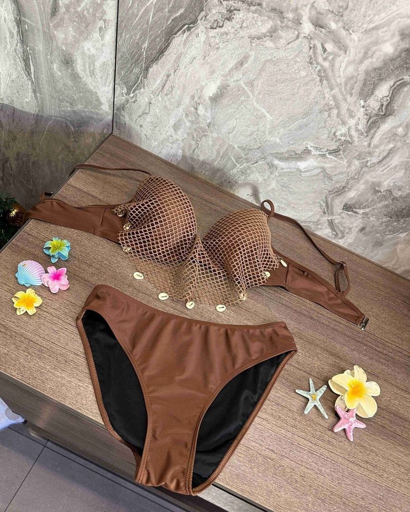 【Expédition en 48 heures】 Maillot de bain bikini trois pièces de style Ins de qualité supérieure pour femme, pur désir, fille épicée, sexy et chaude_voghion.com