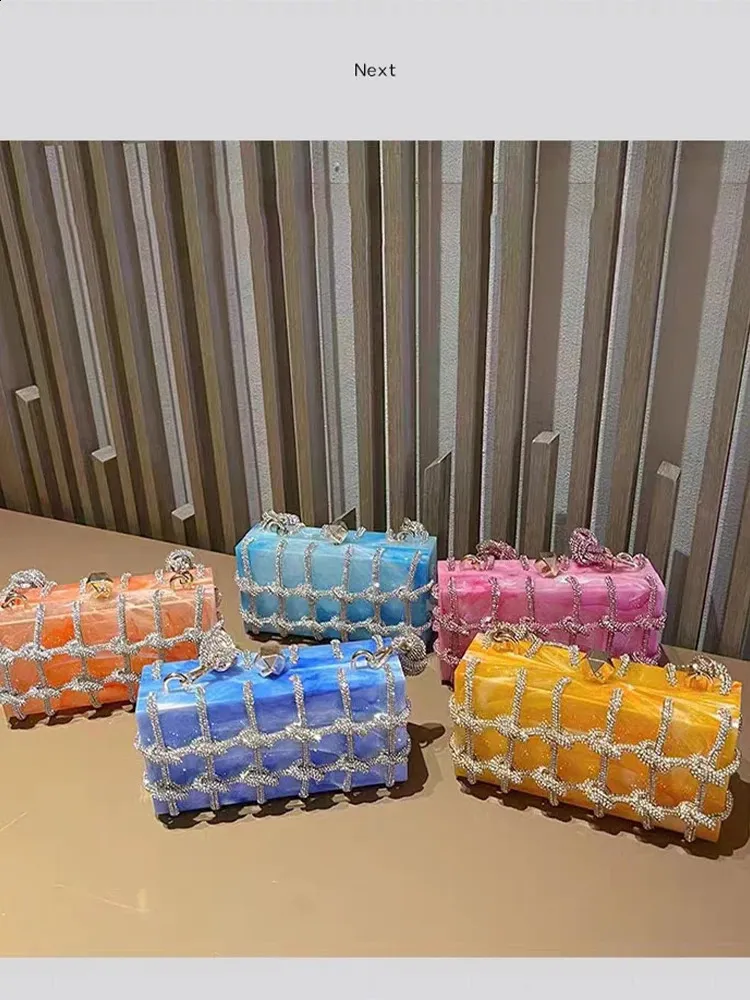 JIOMAY Geldbörsen für Damen, modische Handtaschen, Marbg, Abend-Clutch, vielseitige Party-Rhie-Tasche 240907_voghion.com