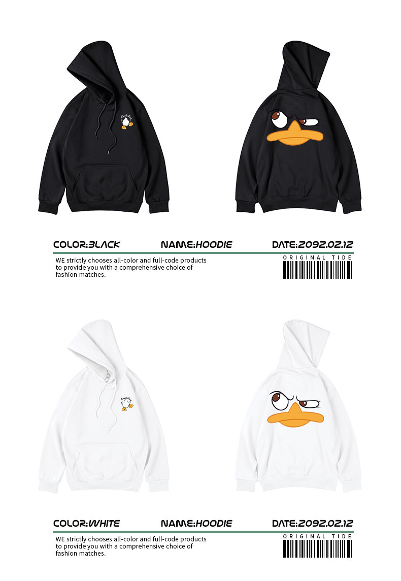 Herren Sweatshirt für Herbst Winter, Lockeres Oversized Top, Plüschiger und dicker Kapuzenpullover Trend, 2024 Neuer Mantel_voghion.com